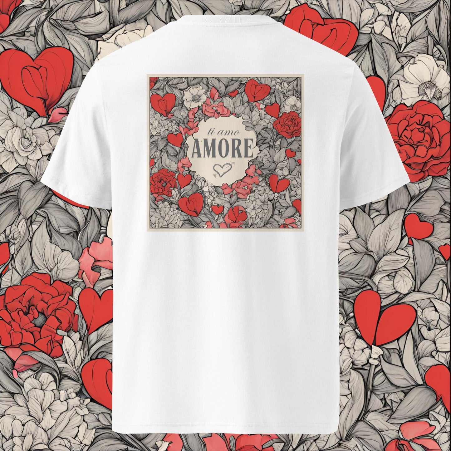 Ti Amo Amore With Roses Art